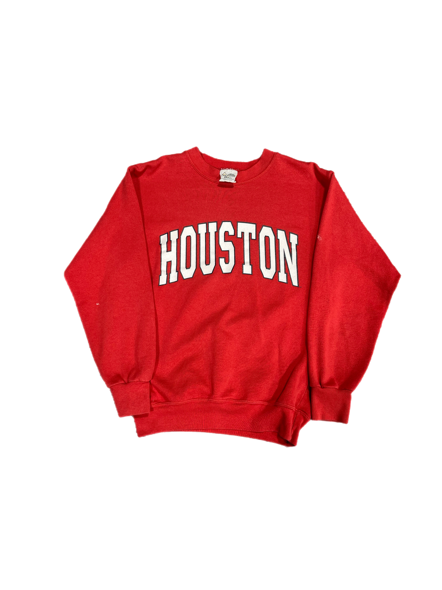 Houston Crewneck Spellout (red)