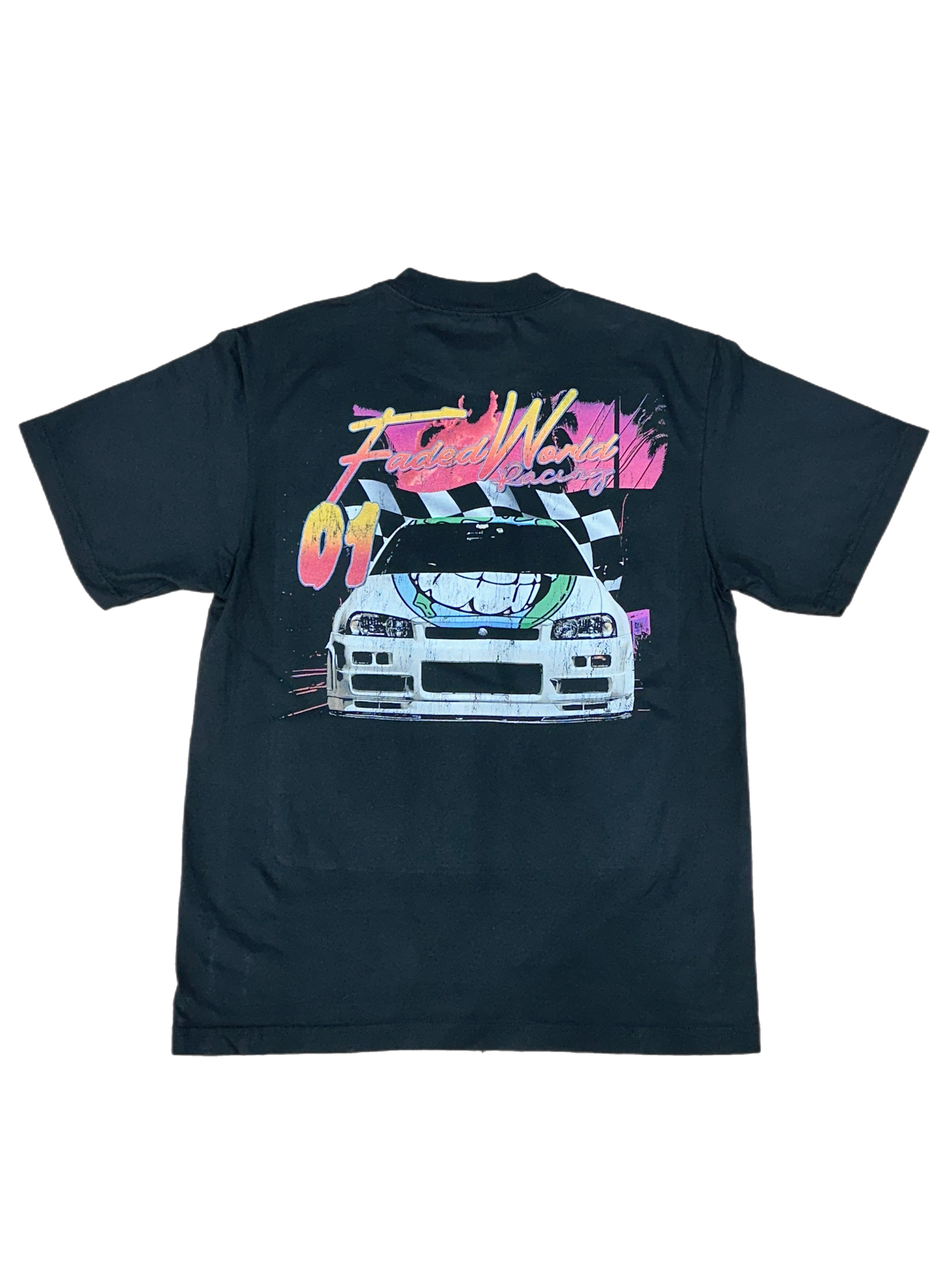 Faded World Racing Tee