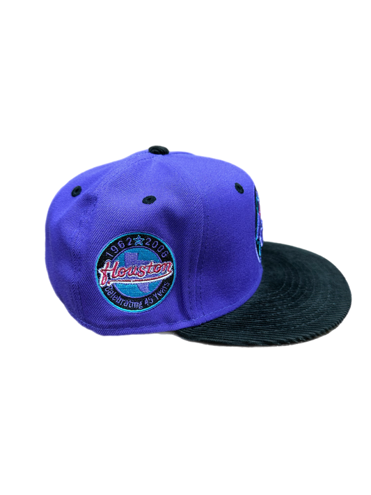 Astros 45th Ann. Purple/Black Corduroy