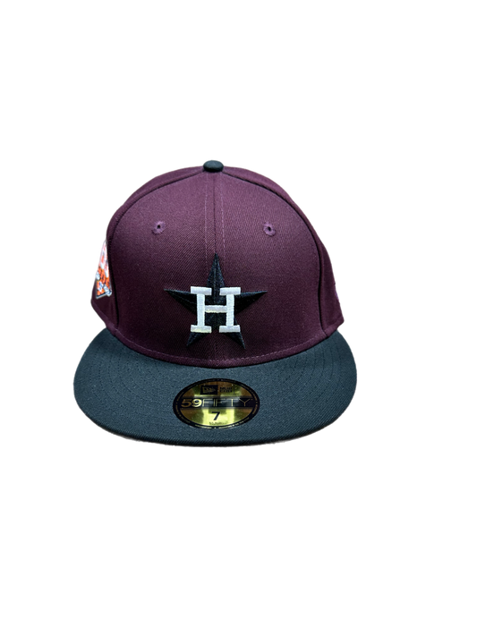 Astros 60 Years Maroon/Black