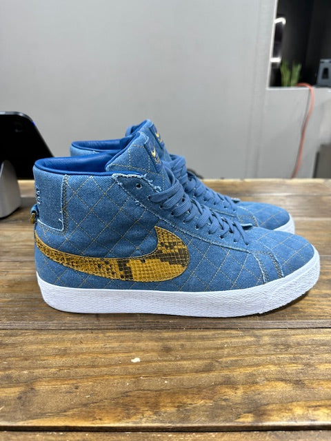 Nike SB Blazer Mid QS Supreme Denim - Size 12 (Pre-Owned - Replacement Box)