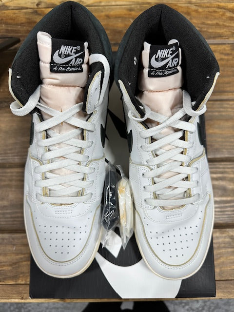 Nike Jordan Air Ship PE SP A Ma Maniere White Black - Size 12 (Pre-Owned)