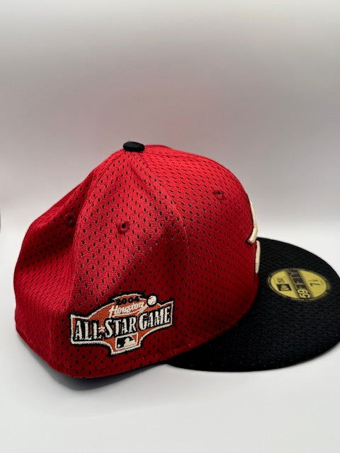 Astros 2004 All Star Game Mesh Red Black