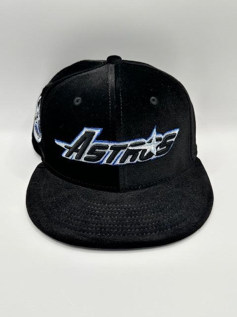 Astros 35 Great Years Satin Black Blue