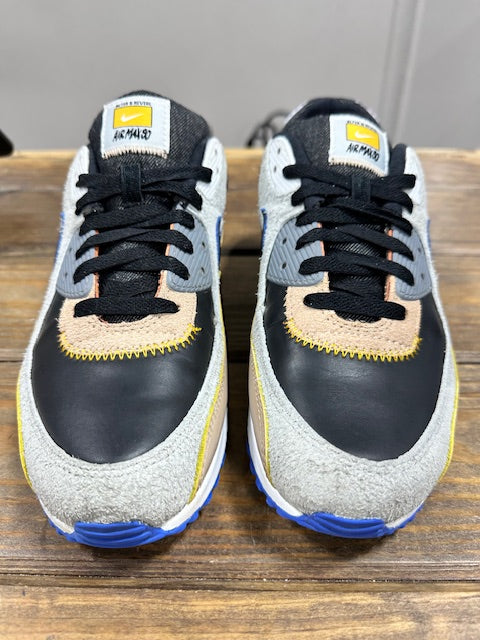 Nike Air Max 90 SE Alter & Reveal Grey Fog - Size 10 (Pre-Owned - No Box)