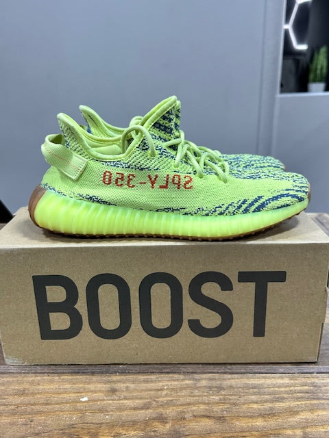 adidas Yeezy Boost 350 V2 Semi Frozen Yellow - Size 9.5 (Pre-Owned)