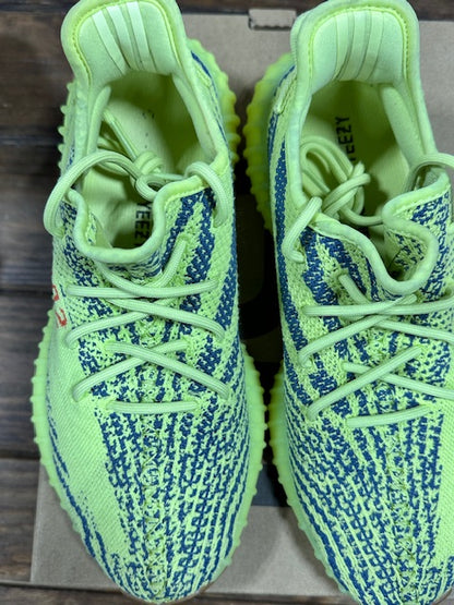 adidas Yeezy Boost 350 V2 Semi Frozen Yellow - Size 9.5 (Pre-Owned)