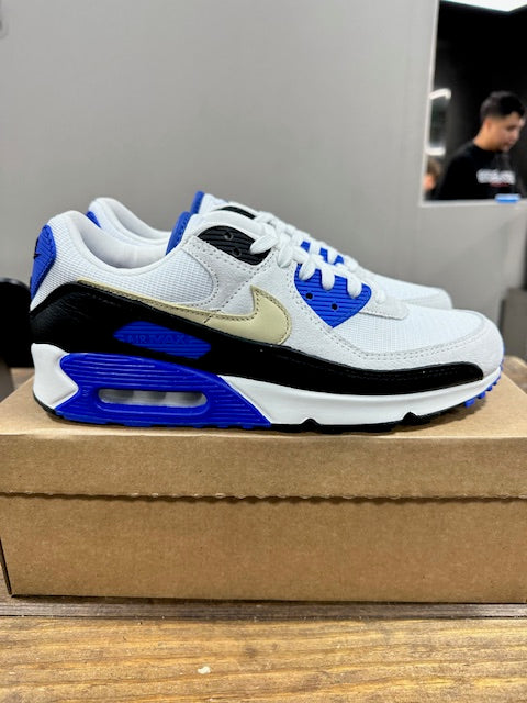 Nike Air Max 90 Khaki Racer Blue - Size 11 (New - Replacement Box)