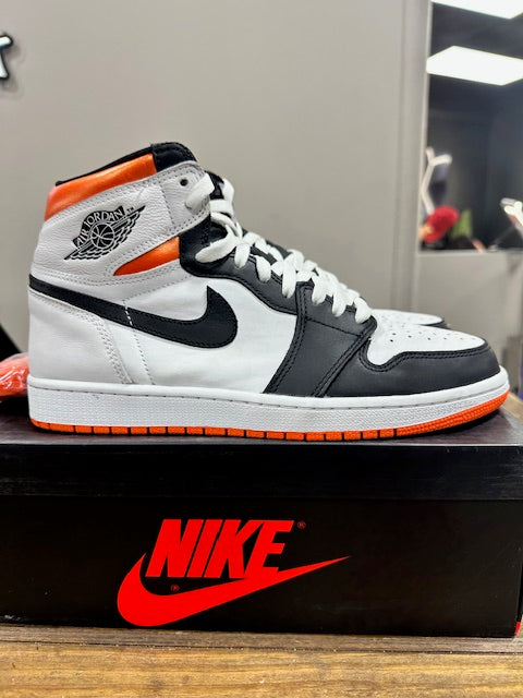 Jordan 1 Retro High Electro Orange - Size 9.5 (Pre-Owned)