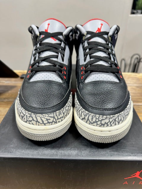 Jordan 3 Retro Black Cement (2018) - Size 9 (Pre-Owned)