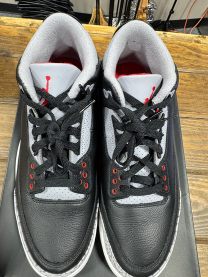 Jordan 3 Retro OG Black Cement - Size  10.5 (Pre-Owned)