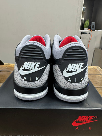 Jordan 3 Retro OG Black Cement - Size  10.5 (Pre-Owned)