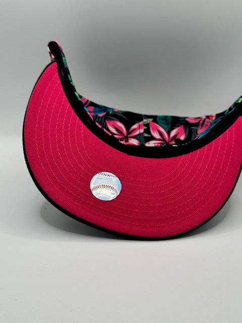Houston Astros Floral Black Pink