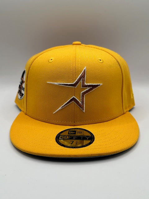 Houston Astros Star 35 Grt Yrs Mustard Yellow