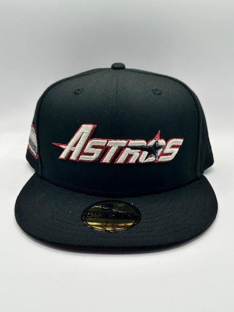 Houston Astros Red Outline Black Astrodome