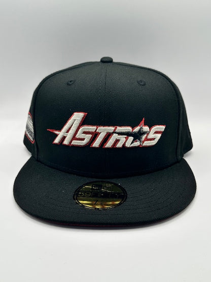 Houston Astros Red Outline Black Astrodome
