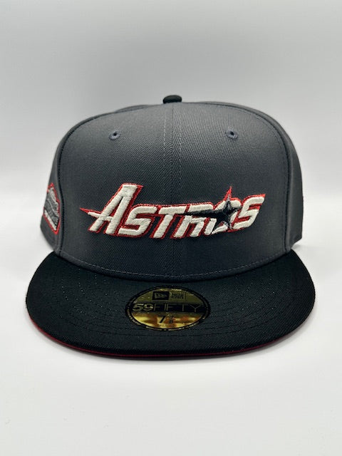 Houston Astros Red Outline Dark Grey Astrodome