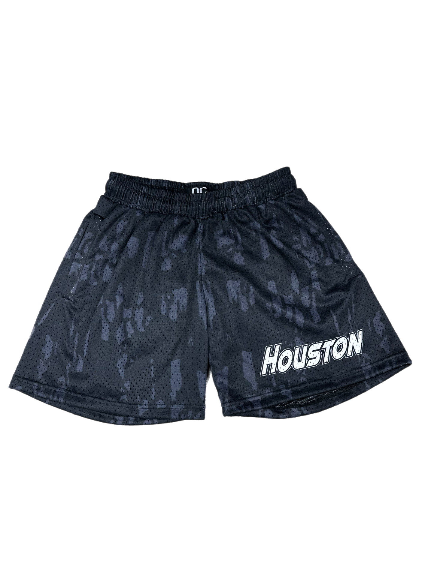 Ourselves Clothing - Black Treebark Mesh Shorts - Houston