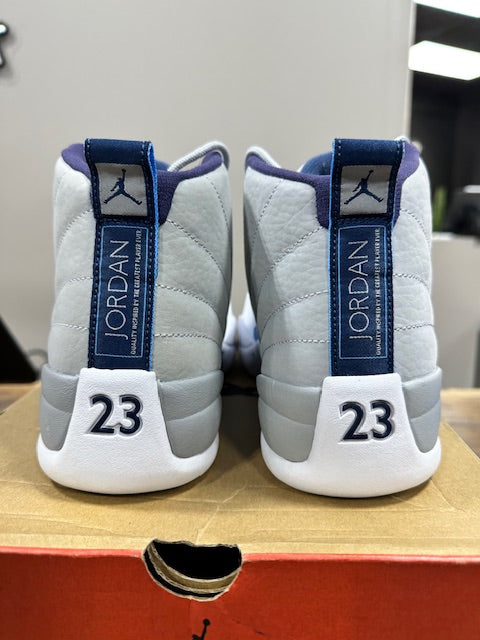Jordan 12 Retro Grey University Blue - Size 9 (Pre-Owned)