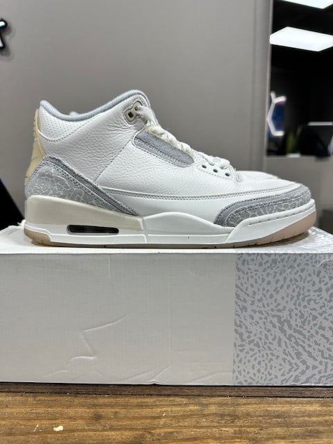 Jordan 3 Retro Craft Ivory - Size 9 (Pre-Owned)