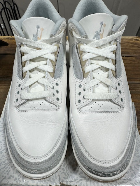Jordan 3 Retro Craft Ivory - Size 9 (Pre-Owned)