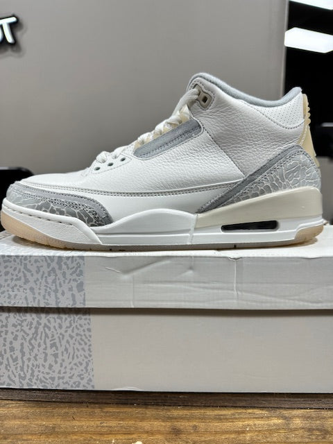 Jordan 3 Retro Craft Ivory - Size 9 (Pre-Owned)