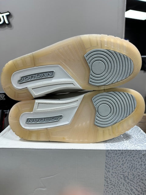 Jordan 3 Retro Craft Ivory - Size 9 (Pre-Owned)