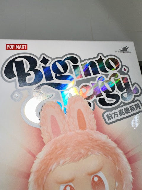 Pop Mart Labubu "Big into Energy" Series Vinyl Plush Pendant Sealed Box (1 Blind Box)