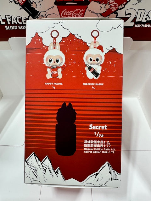 Pop Mart Labubu Coca Cola Series Vinyl Face - Sealed Individual Blind Box (1)