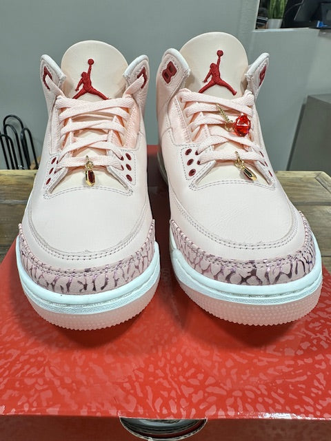 Jordan 3 Retro Valentines Day Treat Yourself (W) - Size 9W (Pre-Owned)