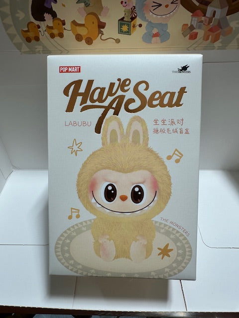 Pop Mart Labubu The Monsters Have a Seat Vinyl Plush Blind Box