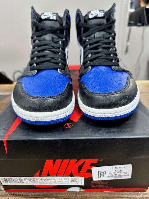 Jordan 1 Retro High Royal Toe - Size 10.5 (Pre-Owned)