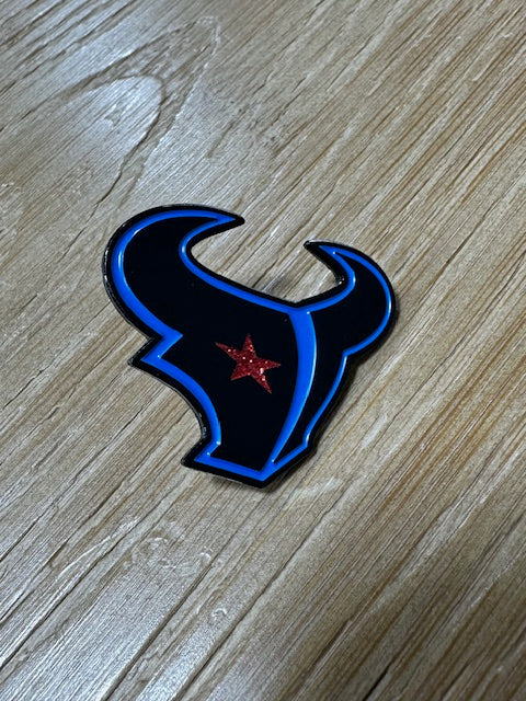 Houston Texans Red Eye Star Hat Pin