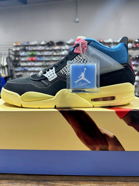 Jordan 4 Retro Union Off Noir - Size 12 (Pre-Owned)