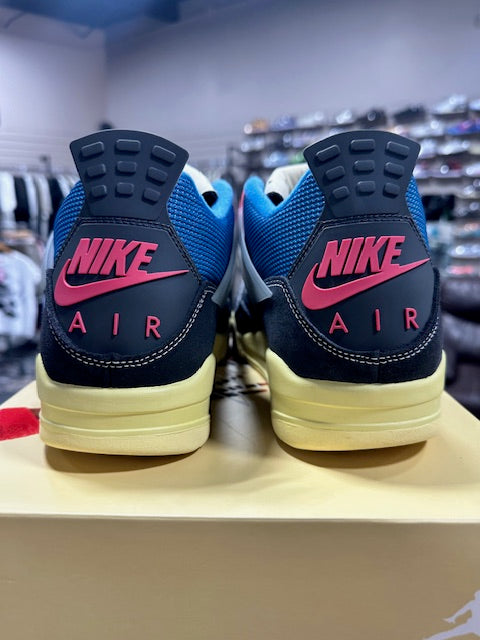 Jordan 4 Retro Union Off Noir - Size 12 (Pre-Owned)