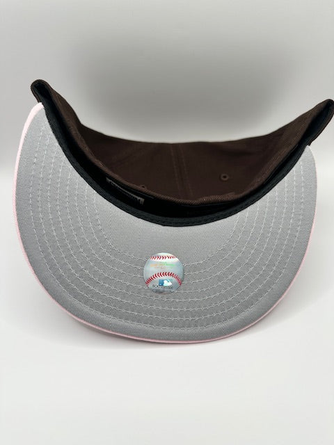 Houston Astros Burntwood Pink Gold