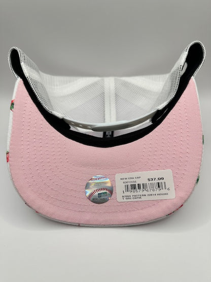 Houston Astros Pink Flamingo White Snapback Stretch Snap