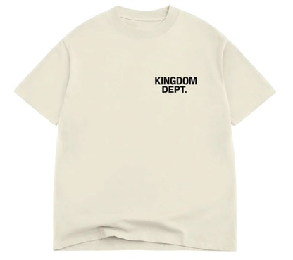 Kingdom Dept. Souvenir Tee - Off-White Cream/Vintage Desert Camo
