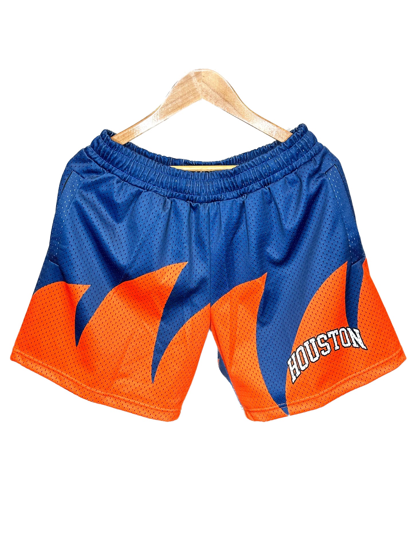 OC Orange Sharktooth Shorts - Houston