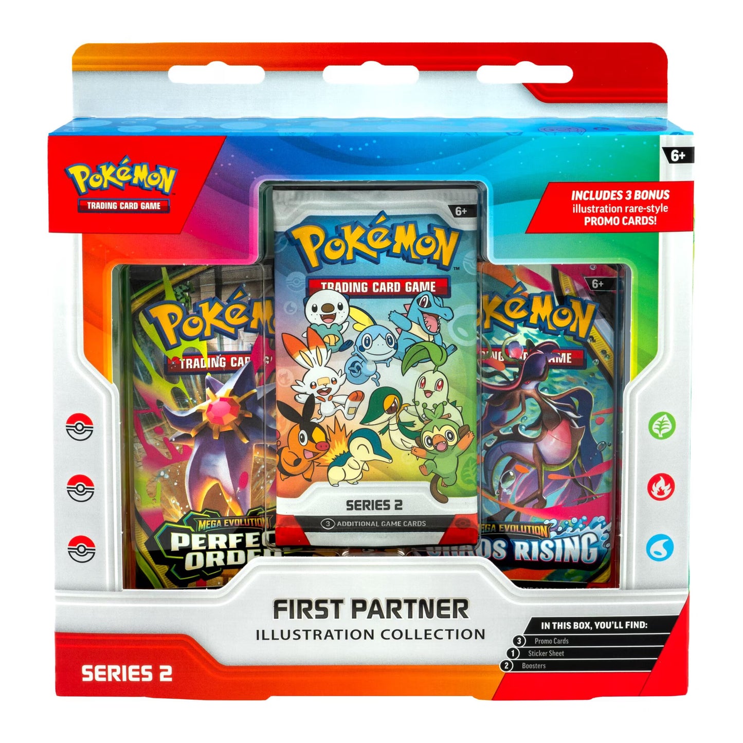2026 Pokémon Mega Evolution First Partner Illustration Collection Series 2