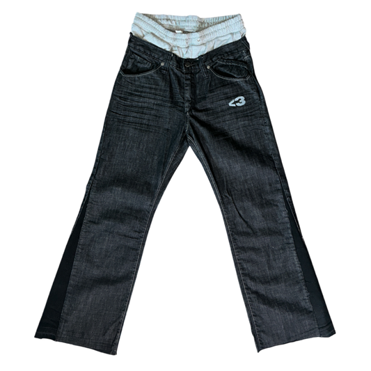 YOUR LXVE IS MY DRUG - BLACK JEANS