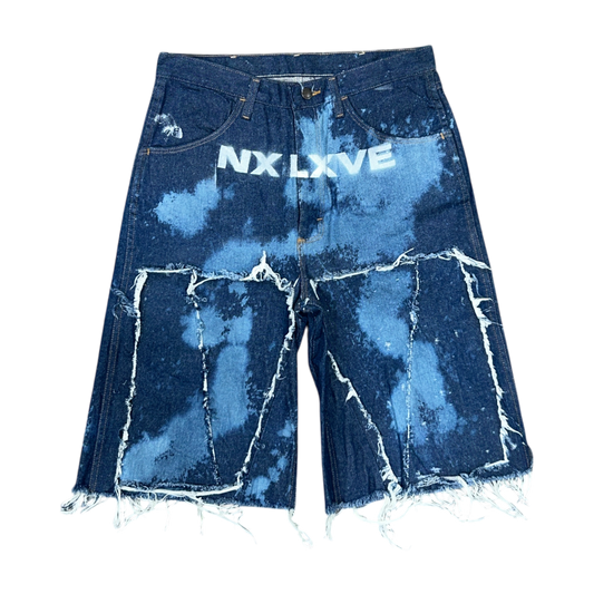 NX LXVE BAGGY JORTS (DENIM)