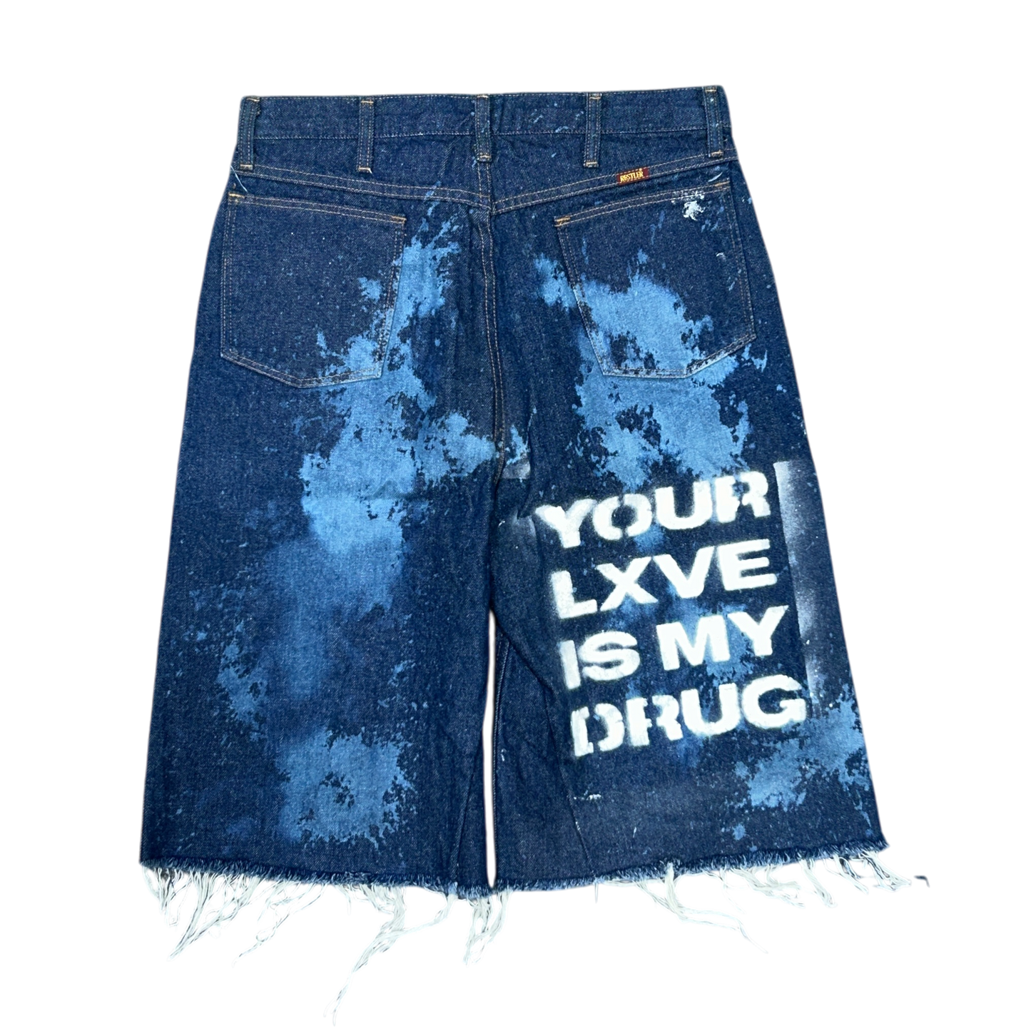 NX LXVE BAGGY JORTS (DENIM)