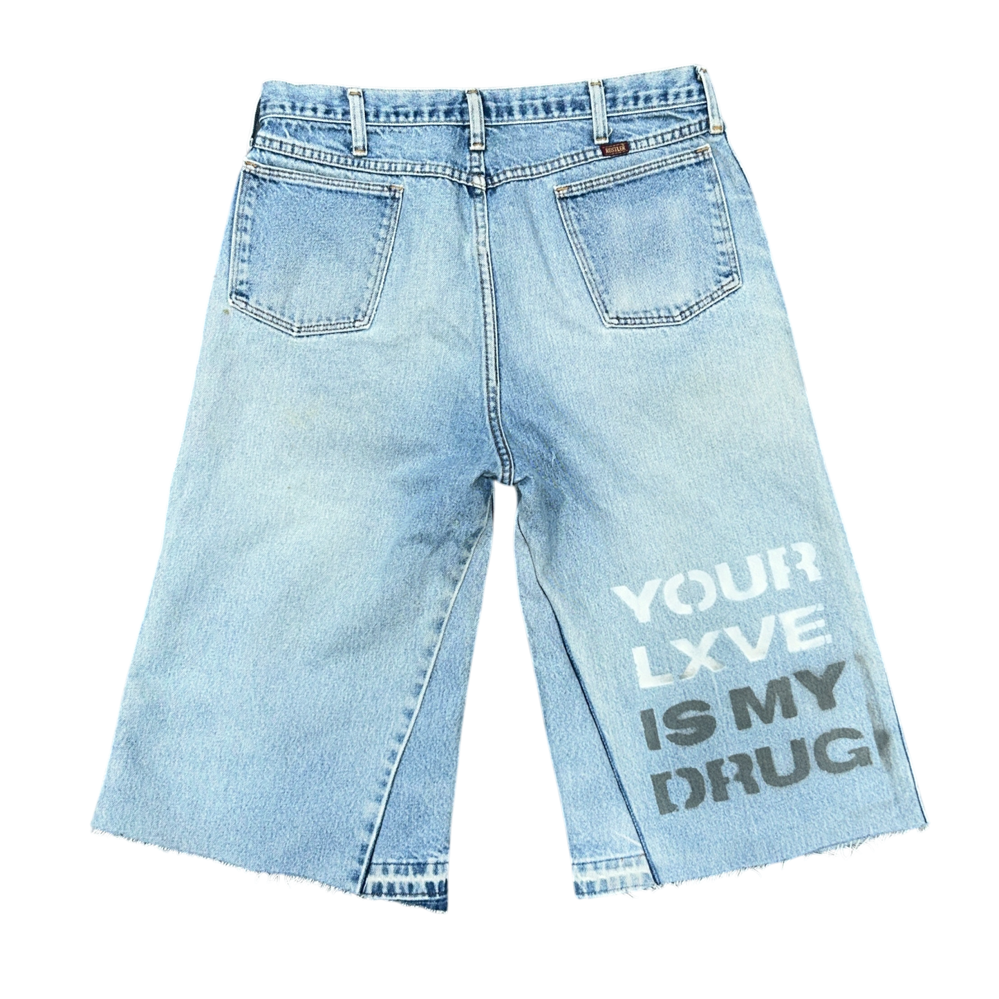 NX LXVE BAGGY JORTS (TOMMY PATCHES)