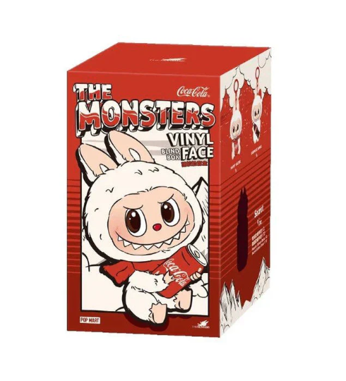 Pop Mart Labubu Coca Cola Series Vinyl Face - Sealed Individual Blind Box (1)