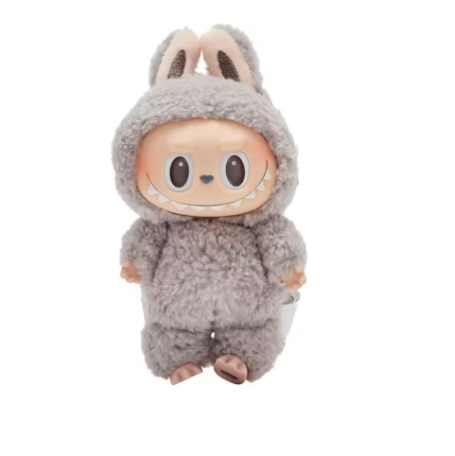 Pop Mart Labubu The Monsters Macarons Vinyl Face - Sesame Bean