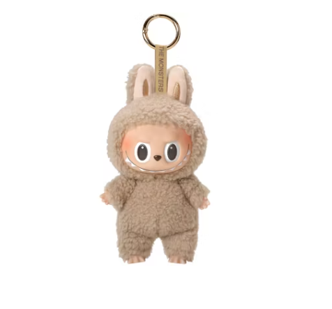 Pop Mart Labubu The Monsters Macarons Vinyl Face - Toffee