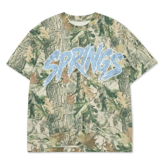 Springs Vintage Camo Blue Powder