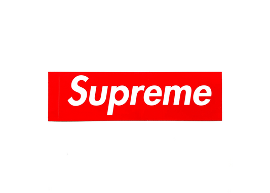 Supreme Red Box Logo Sticker