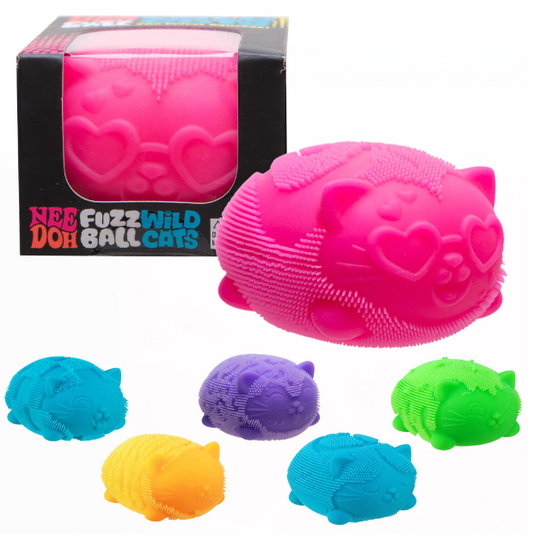 NeeDoh Fuzz Ball Wild Cats